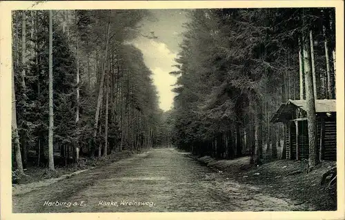 1936, Postkarte ab HARBURG-WILHELMSBURG mit 15 Pfg. Weltkongres nach Dänemark