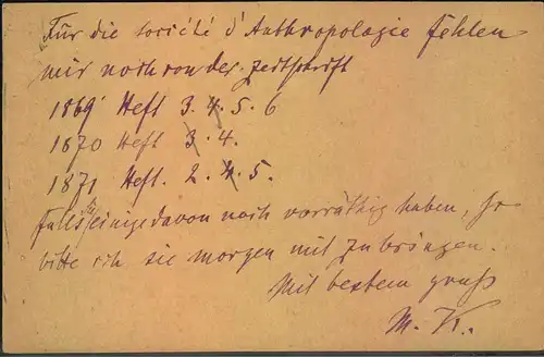 1874, "BERLIN P.A.5 HAMB. BHF" auf 1/2 Gr. GSK