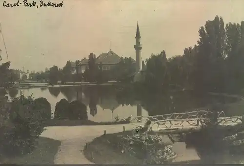 1918, "Deutsche Fedlpost", Postkarte geschrieben in Bukarest