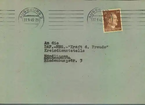 1933/1943: 3. REICH, 11 nur bessere Briefe - alter Preis 89,- Euro
