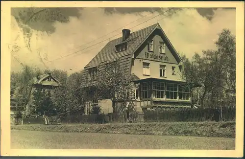 CDU Deutschlands Erholungsheim "Waldesruh", Friedrichsbrunn/Ostharz, 1952,