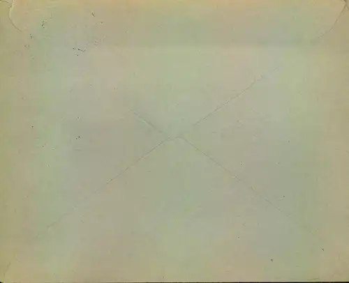 1932, 8 Pfg. Ganzsachenausschnitt mit Zusatz auf Brief ab "HINDENBURG" (Oberschlesien)