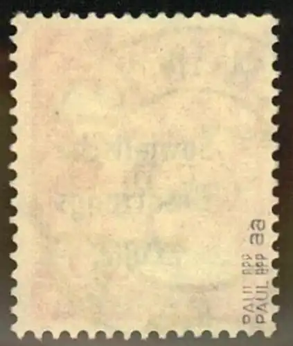 1948, 40 Pfg. AS m. Maschinenaufdruck gestempelt, bessere Farbe "aa", Geprüft Paul BPP