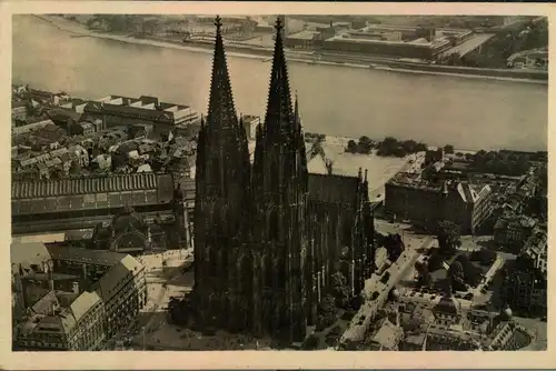 1937, Poskarte im Sondertarif ab "KÖLN 1" nach Brünn (Mähren)