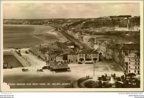 SAINT HELIER -Weigh Bridge and West Park  , ungebraucht