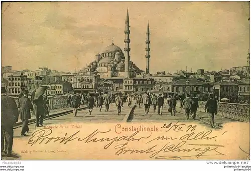 1899, Turkey, Constantinopel, cpa