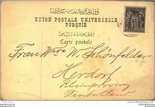 1899, Turkey, Constantinopel, cpa