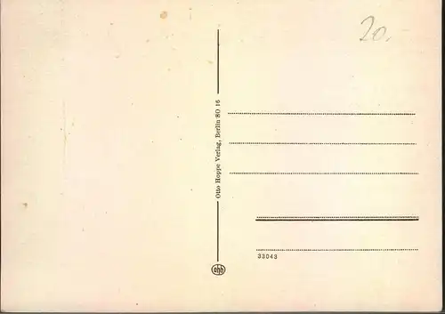 1937, Sonderkarte "75ß jahre Berlin", ungebraucht