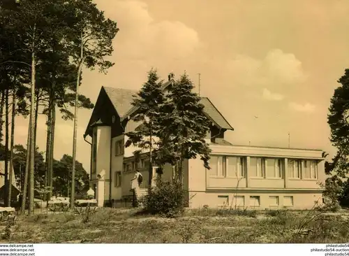 LYCHEN, FDGB-Erholungsheim "Seeheim", Uckermark, ungebraucht c. 1972,