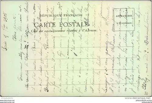 1909, "Chicorée Arlatte", REICHSPOST, La Poste Allemagne