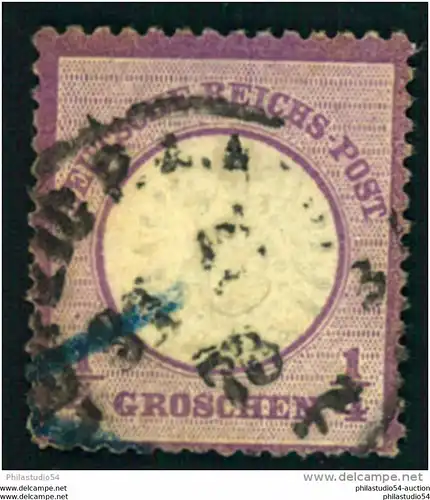 1/4 Groschen großer Brustschild ( Mi-Nr. 16 - 130,-)