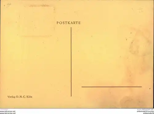 1950, Goethe Maximumkarte frankiert mit 6 Pfg.