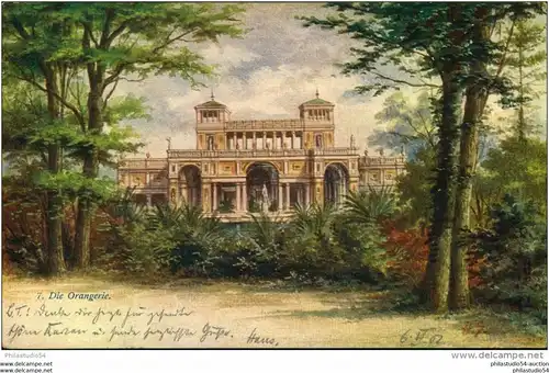 CHARLOTTENBURG 1902,  7.  Die Orangerie ; Gebrüder Grunert, Berlin S.W., Serie VI     =204195=