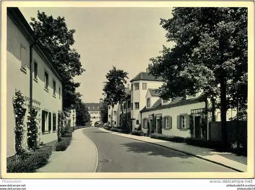 BERLIN 1937 Internationale Jagdausstellung, Sonderstempel, Ansicht Siedlung Siemensstadt, Rapsstraße