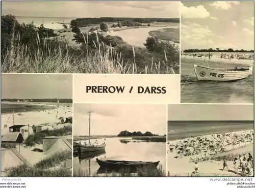 PREROW Ostseebad, Darss,  gelaufen 1978