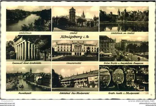 Königsberg i. Preußen, gelaufen 1942