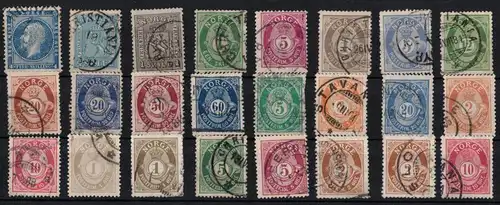 NORWAY, small classic lot, have a look.
