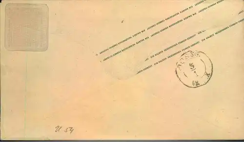 1868, 4.1., Aufbauchganzsache SACHSEN 1 Gr. auf 1/2 Ngr. Sachsen be PENIG - Sehr frühe Verwendung