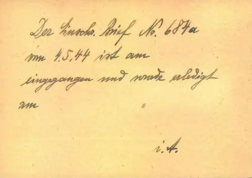 19443, Postkarte an bekannte Anschrift mit Stempel "LUFTGAUPOSTAMT AMSTERDAM d"