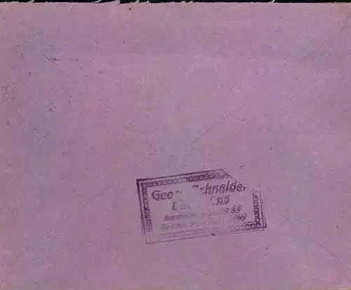 1927, Firmen-Werbebrief "CHOCOLATS DE VILLARS" aus Fribourg nach Berlin