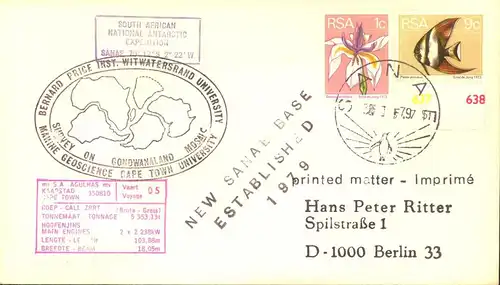 1979/1980, 10 covers with corresponding cachets