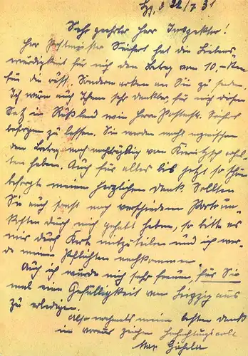 1932, Bildganzsache per Luftposkarte ab LEIPZIG nach Friedrichshafen mit Bestätigungstempel