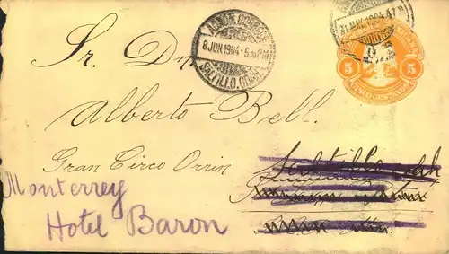 1900/19025: 5 franked covers and entires