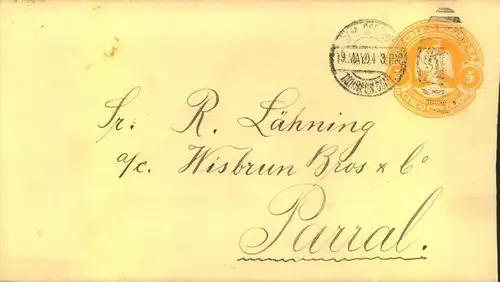 1900/19025: 5 franked covers and entires