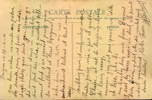 1907/08, 4 picture postcards used