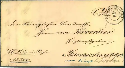 1849, PolizeisacHe aus QUDLINBURG