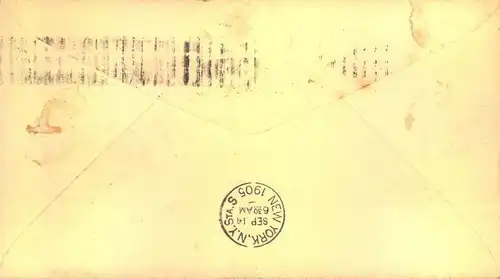 1902,stationery cover with "COHOES, N.Y." nachine cancellation