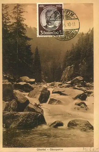 1934, 3 Pf. Kolonialforscher als EF und MeF auf Drucksachenkarte und „normaler“ Postkarte