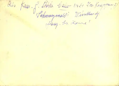1949, 30 Pf. Wohlfahrt als EF auf Auslandsbrief ab CALW  nach Schweden.