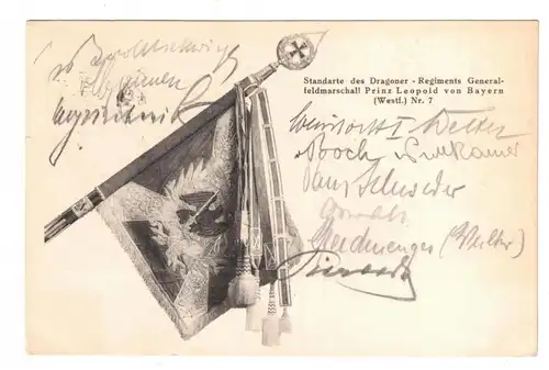 1935, Grußkarte aus Saarbrücken mit Grüßen vom „Regimentsapell“ nach Holland mit Weiterleitung