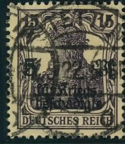 1919: Michelnummer 106 c (300,-), geprüft