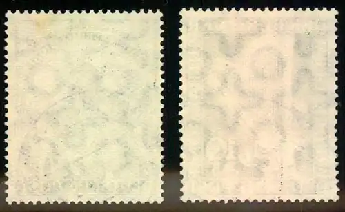 1951, Tag der Briefmarke komplett gestempelt - Michel 72/73