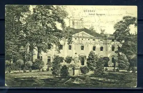 K6710)Ansichtskarte: Dessau, Schloss