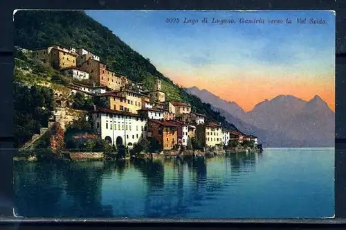 K9501)Ansichtskarte: Lugano, Gandria