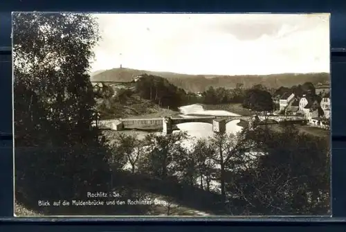 K7462)Ansichtskarte: Rochlitz, Muldenbrücke