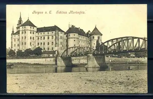 K7464)Ansichtskarte: Torgau, Schloss Hartenfels