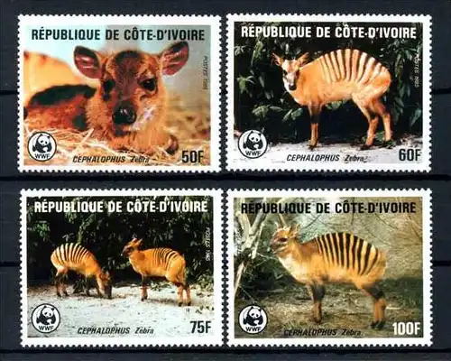 E22941)WWF, Elfenbeinküste 881/4**