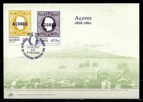 X2657)Portugal-Azoren Maxi-Karte 334/5