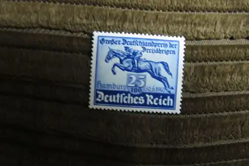 Briefmarken Deutsches Reich 1940: Deutschland-Preis Blaues Band 25+100 Pf. postfrisch