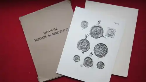 Grandjean, Poul Bredo: Slesvigske Kobstaeders og Herreders Segl indtil 1660 : Herunder Landskabers Segl - Avec un résumé en francais. 