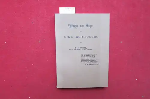 Knortz, Karl: Märchen und Sagen der Nordamerikanischen Indianer. 