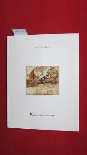 Renger, Konrad (Text): Peter Paul Rubens, Löwenjagd, Hochzeit in Procuratione. Alte Pinakothek, München. Kulturstiftung der Länder, Patrimonia  Heft  129. 