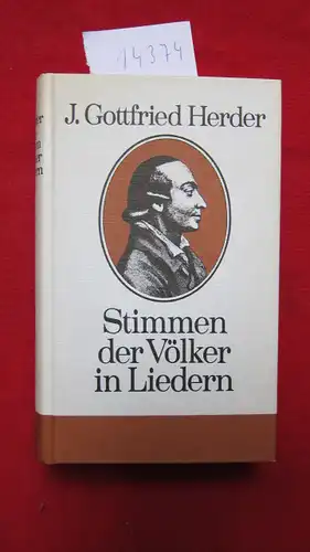 Stimmen der Völker in Liedern. [Hrsg. u. Nachwort von Christel Käschel] EUR