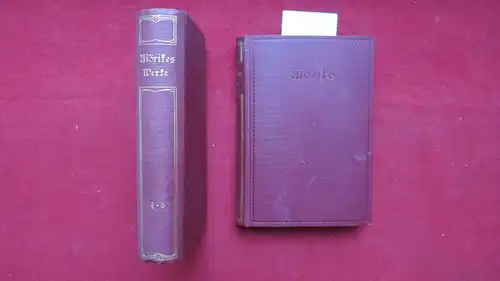 Mörike, Eduard und Rudolf Krauß [Hrsg.]: Eduard Mörikes sämtliche Werke in 6 Bänden (in 2 Büchern). 