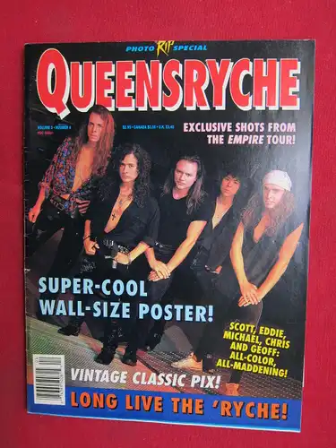 Friend, Lonn M. [Ed.]: Queensryche - RIP Photo Special. Vol. 3, No. 4 ; Exclusive shots from the Empire Tour!. 