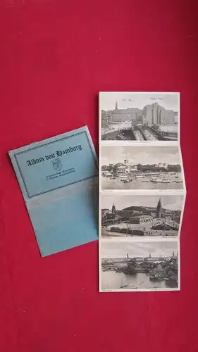 Album von Hamburg. 20 künstlerische Aufnahmen in feinstem Kupfertiefdruck. 